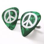 Green Peace Sign Cuff 1.JPG